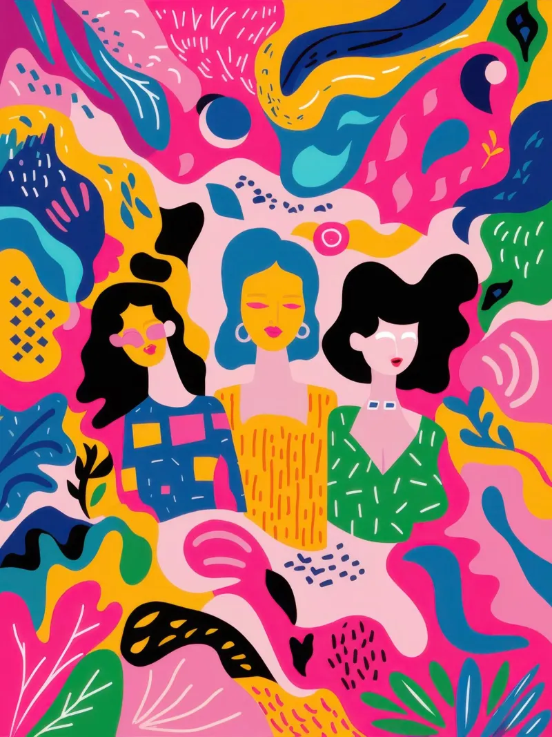 Unity in Diversity canvas by Luna Aura