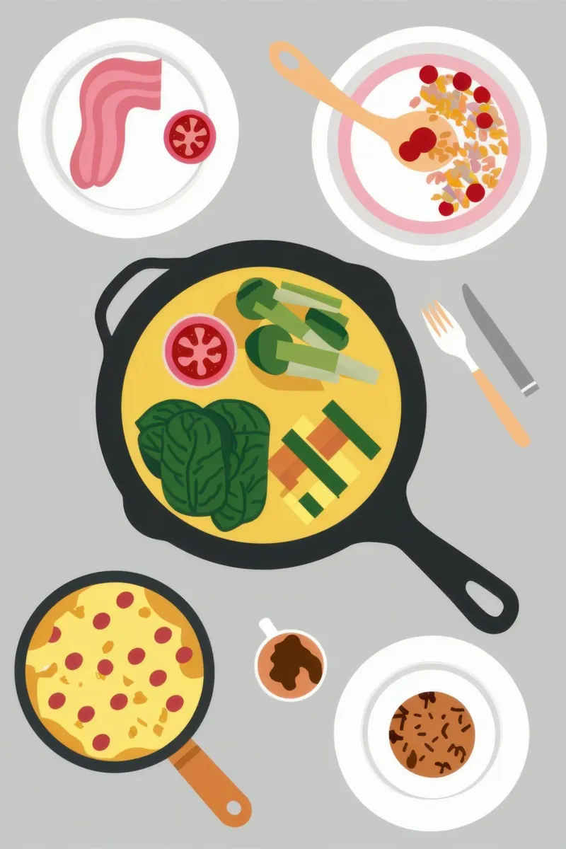 Preparare i pasti in modo sano poster da Trace Brush