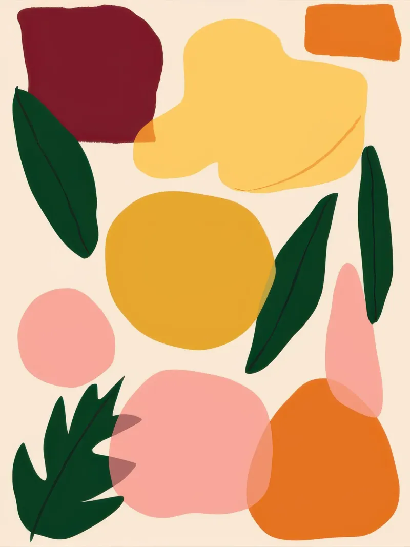 Astrazione terrestre n. 1 poster da Trace Brush