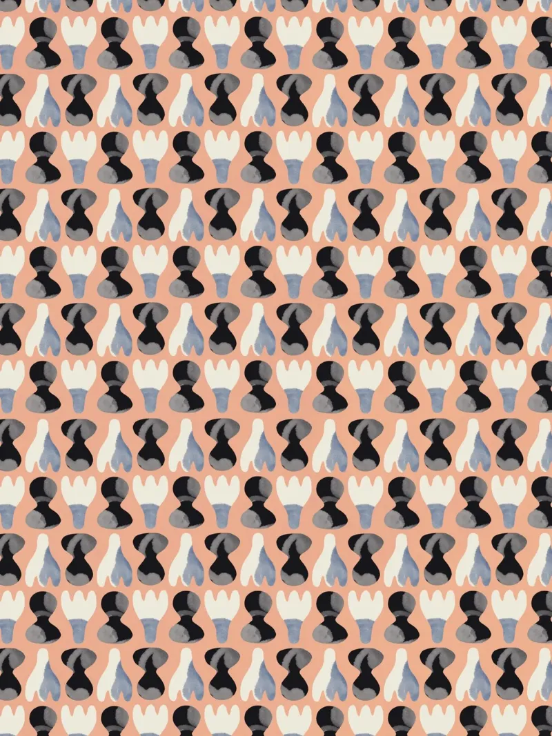 Repetitive pattern 16 canvas by Little Dean