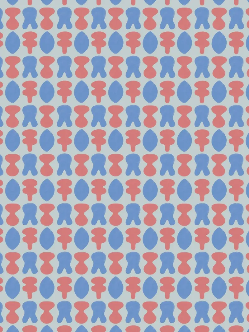 Repetitive pattern 21 canvas by Little Dean