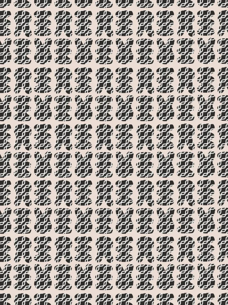 Repetitive pattern 22 canvas by Little Dean
