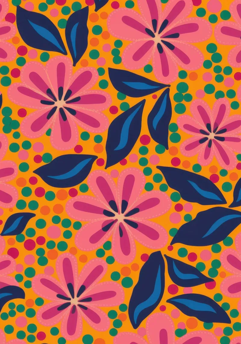 Rosa e blu poster da Gaia Viesta
