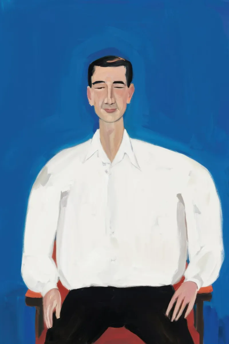 Uomo in blu pellicola backlit da Irish Strokes