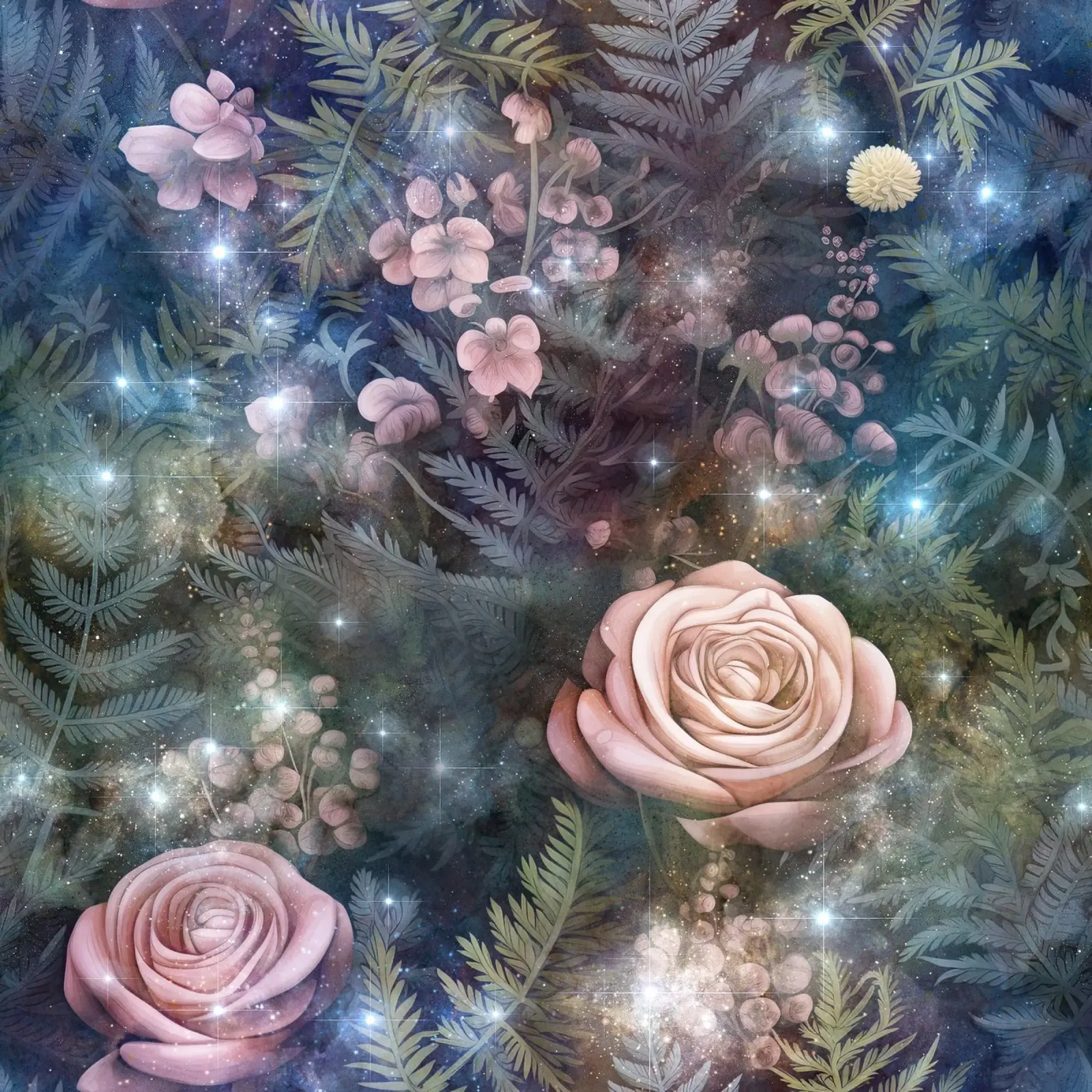 Foresta fantastica Figura 11 poster da Yaso Design Boho & Botanic