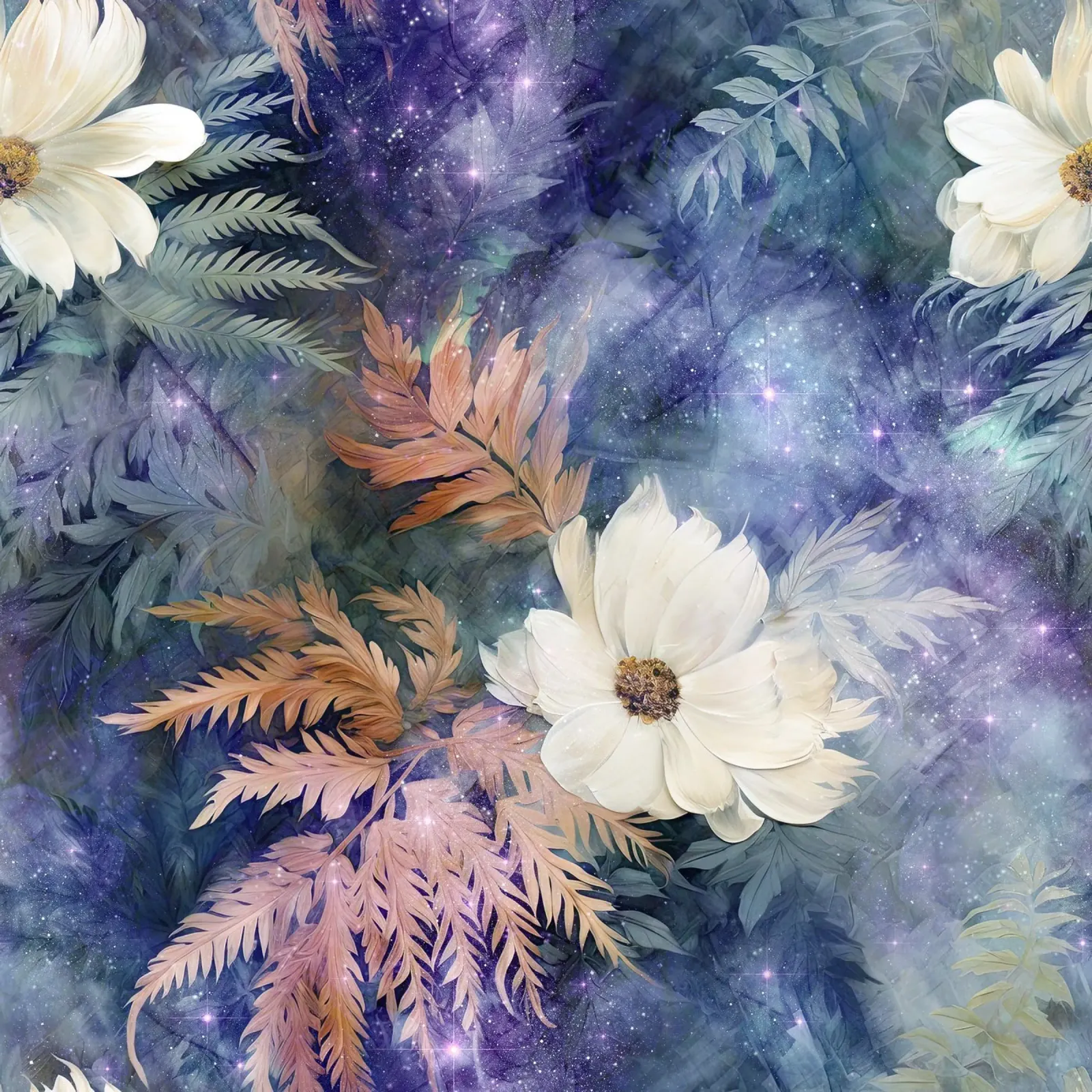 Immagine del bosco fantastico 18 poster con telaio in plastica da Yaso Design Boho & Botanic