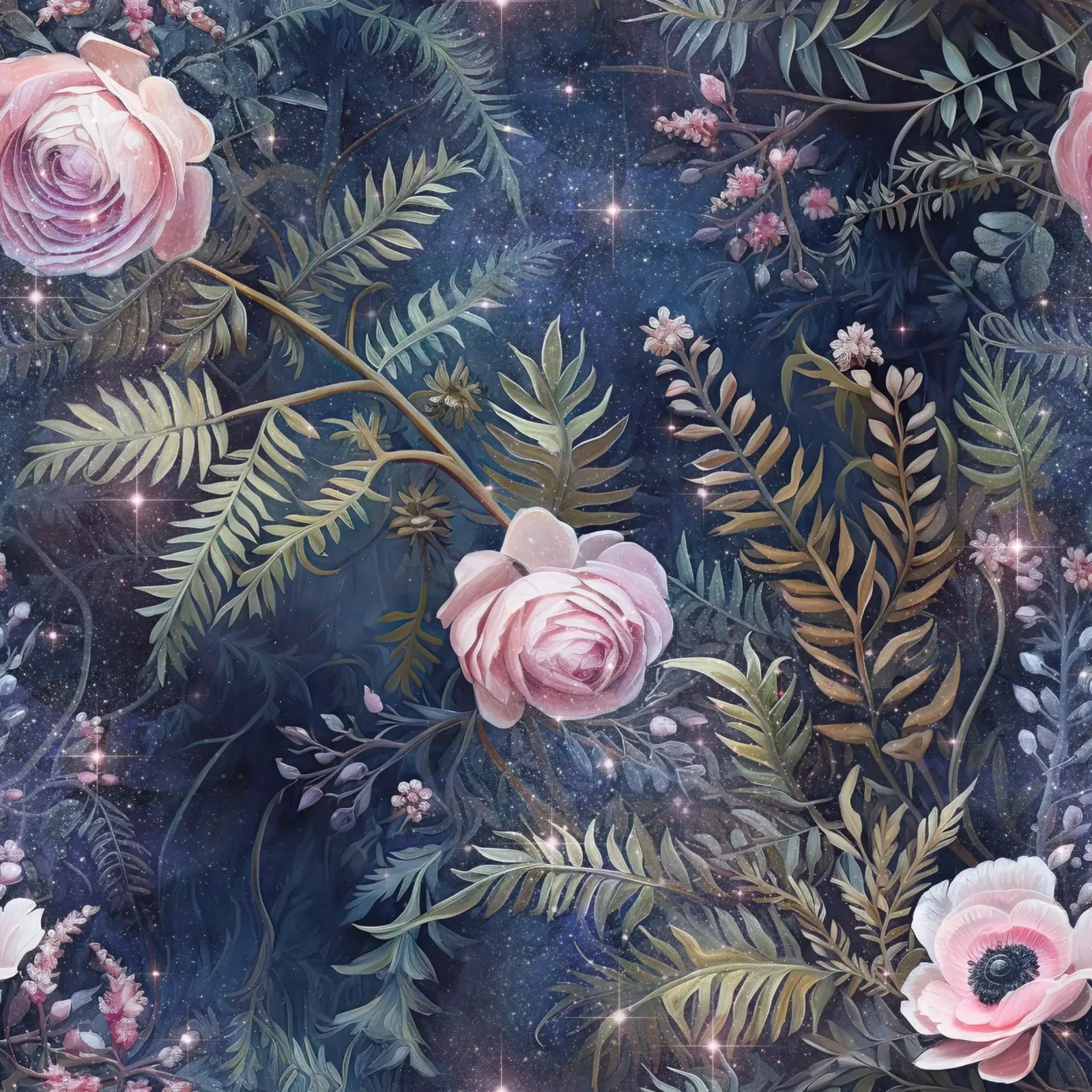 Immagine foresta fantastica 19 poster da Yaso Design Boho & Botanic