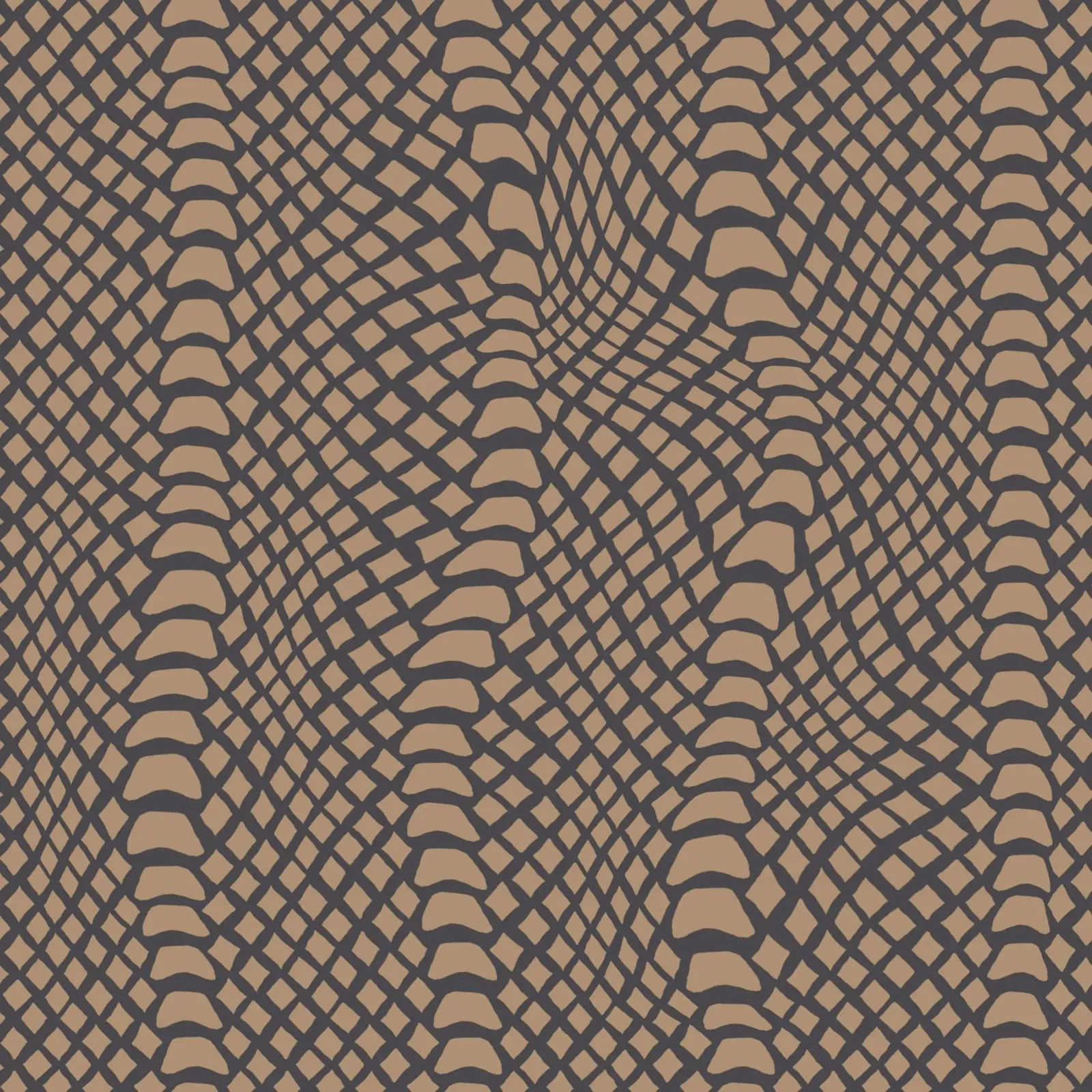 Animal Pattern 2 poster con telaio in plastica da Yaso Design Animal