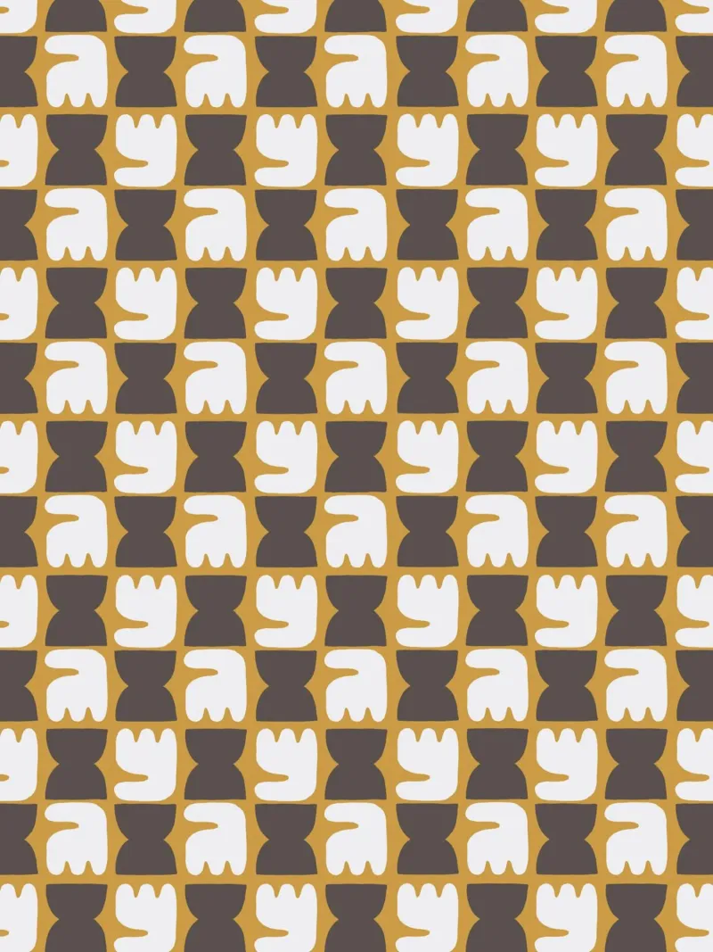 Repetitive pattern 29 canvas by Little Dean