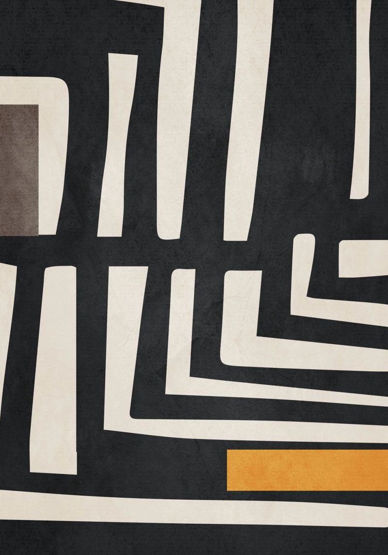 Art abstrait 16 poster de ThingDesign