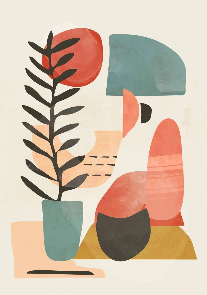 Formas abstractas 21 poster de ThingDesign