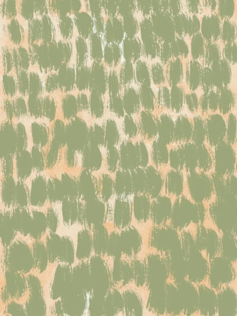 Tiny brushstrokes pattern 02 canvas by Little Dean