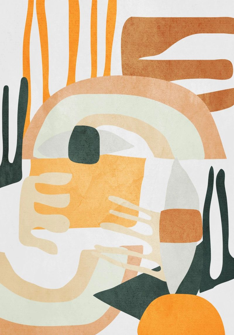 Abstrakte Kunst 10 Poster von ThingDesign