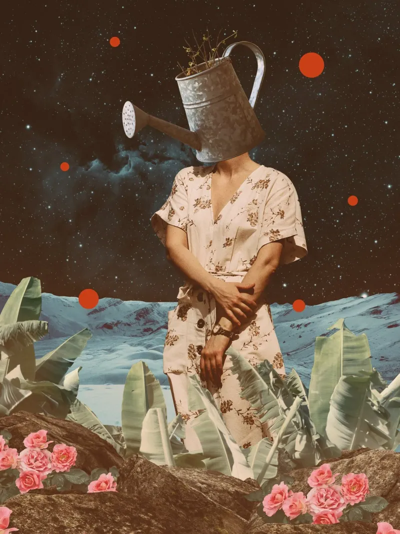 Il giardino surreale poster da Dapidoka
