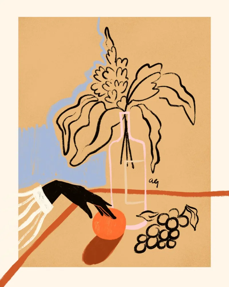 Reaching For The Sun acrylic glass by Arty Guava