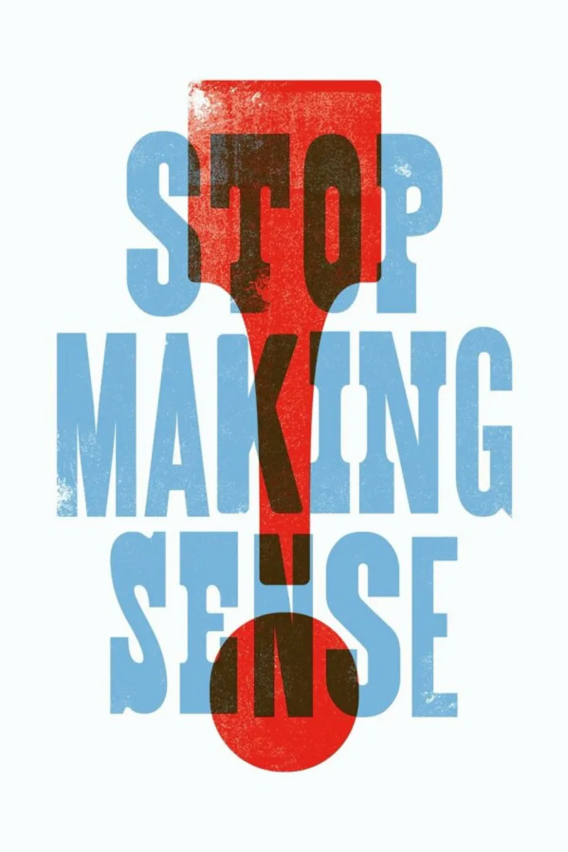 STOP MAKING SENSE pellicola backlit da The Indoor Type