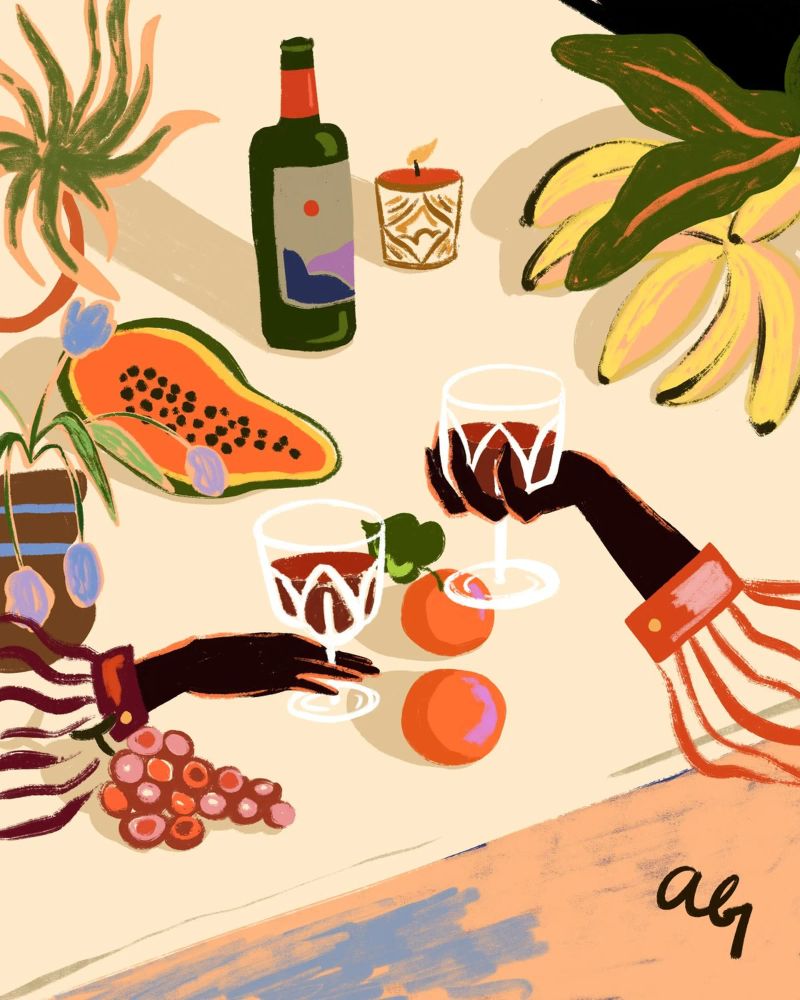 Cheers to You Poster von Arty Guava