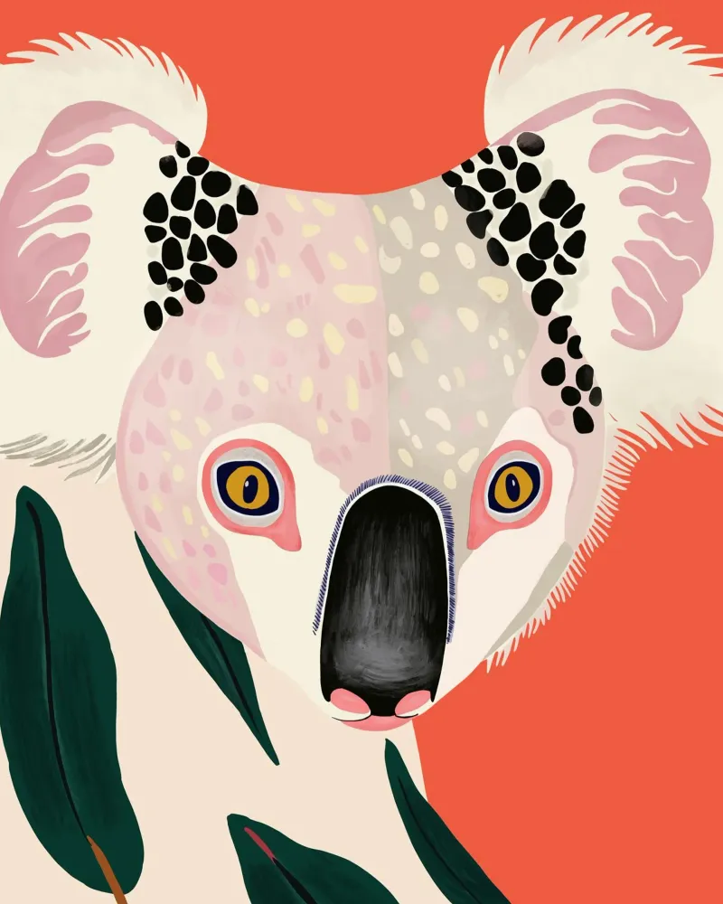 Koala Portrait hahnemühle by ArtsySesta