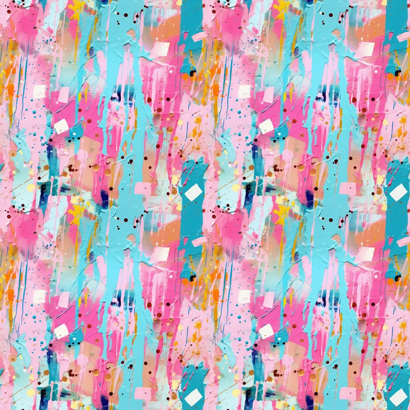 Paint Splatter Malerei Pinselstriche 7 Poster von Yaso Design Paint