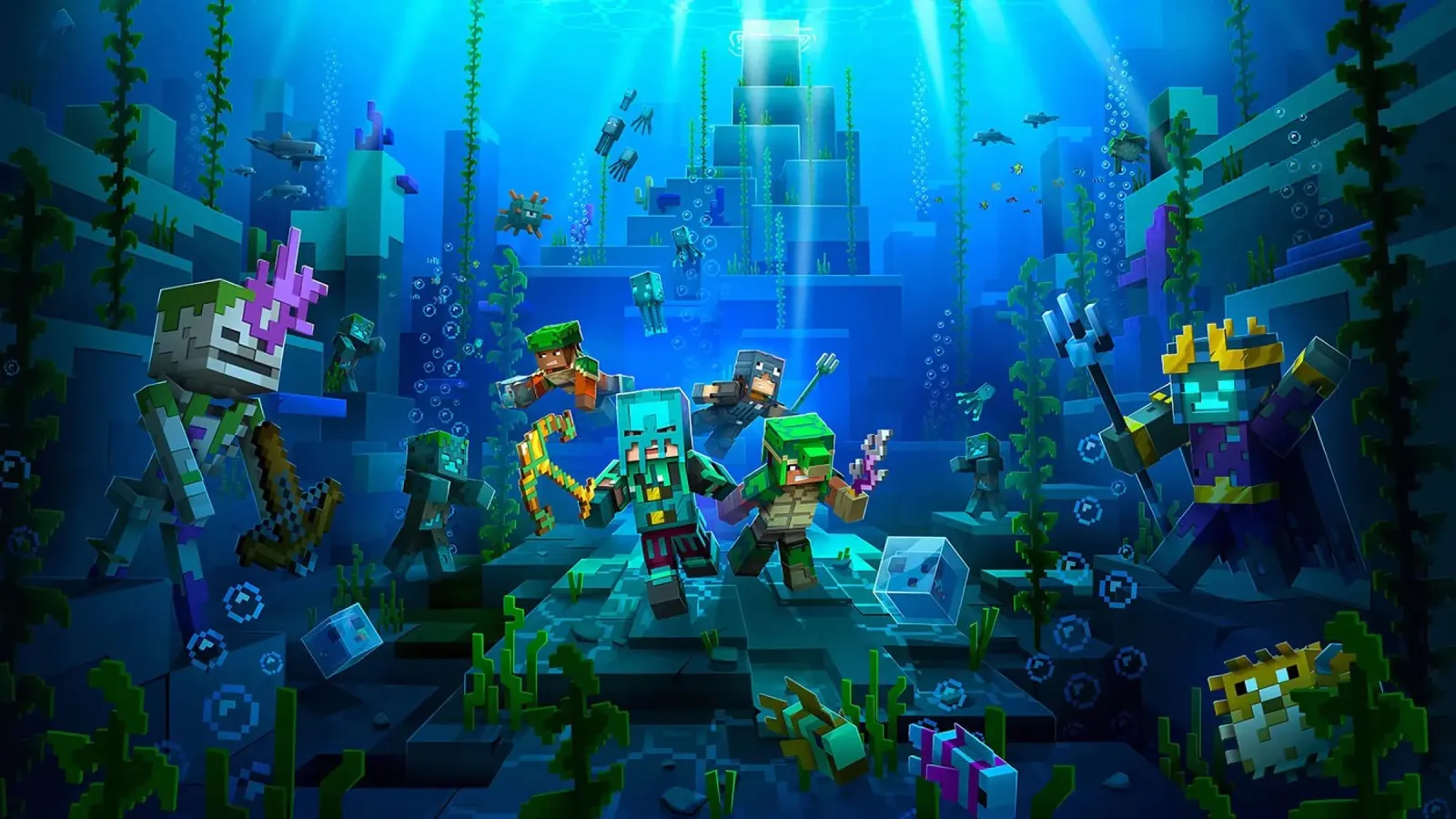 Minecraft poster con telaio in plastica da E Cannon