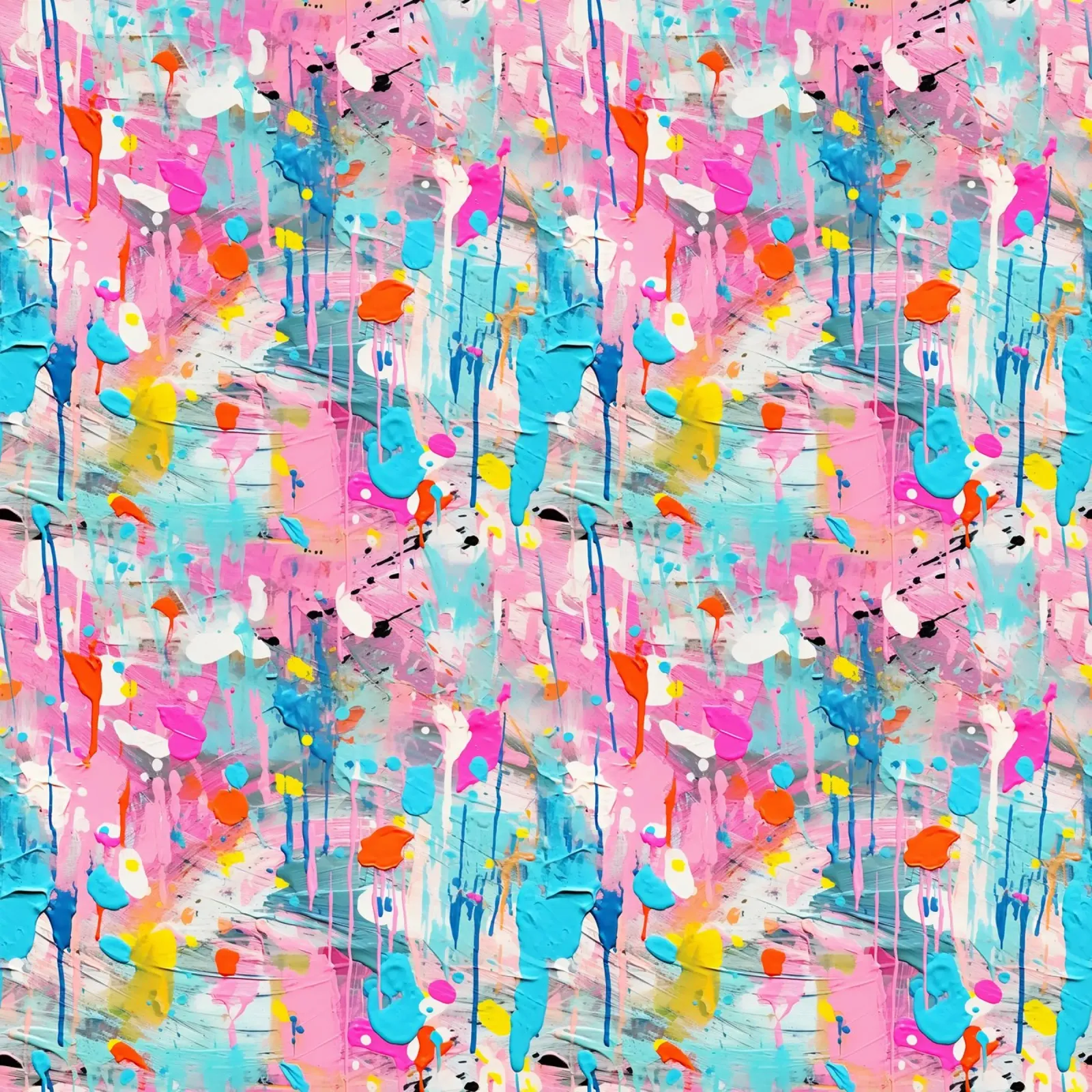 Paint Splatter Malerei Pinselstriche 12 Poster von Yaso Design Paint