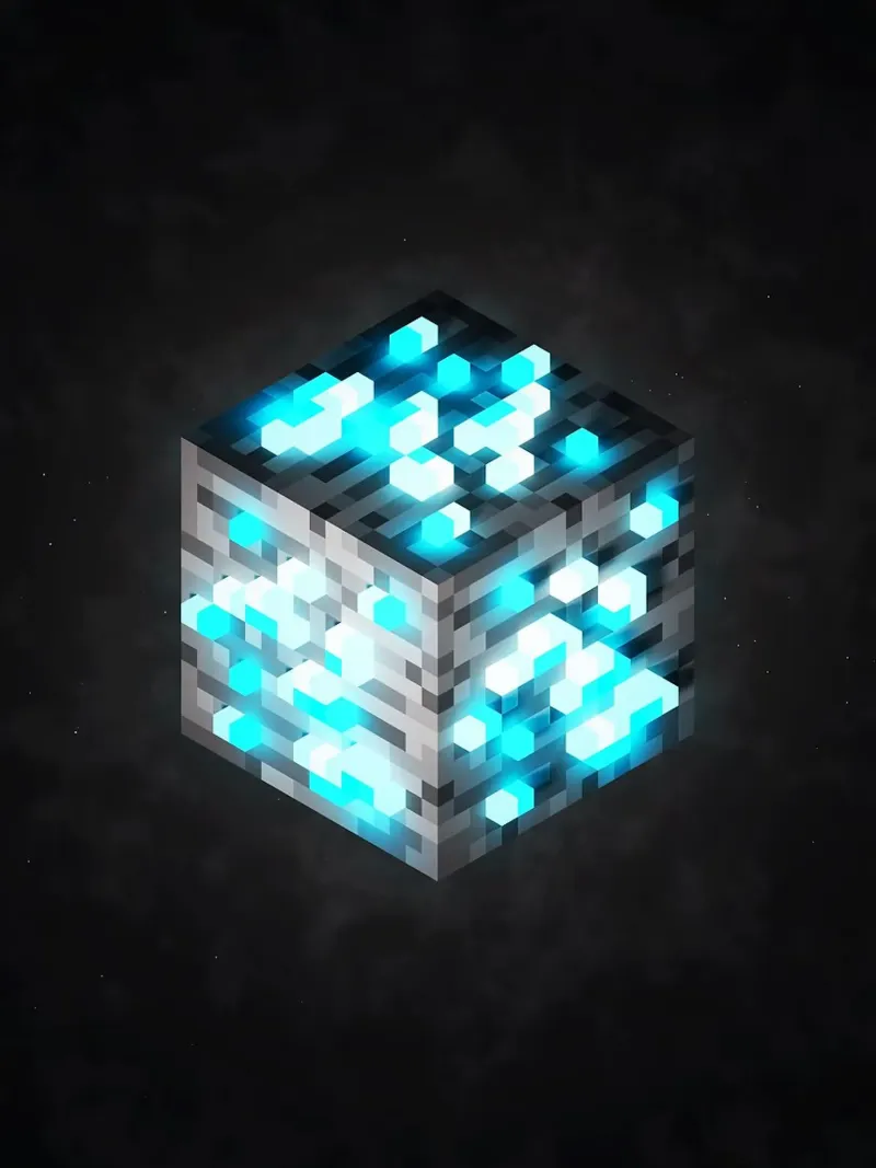 Minecraft poster con telaio in legno da E Cannon