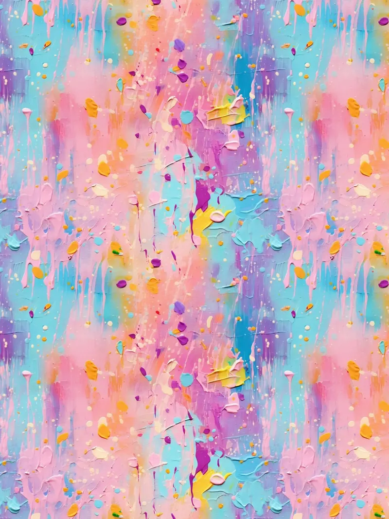 Paint Splatter Malerei Pinselstriche 2a Poster von Yaso Design Paint