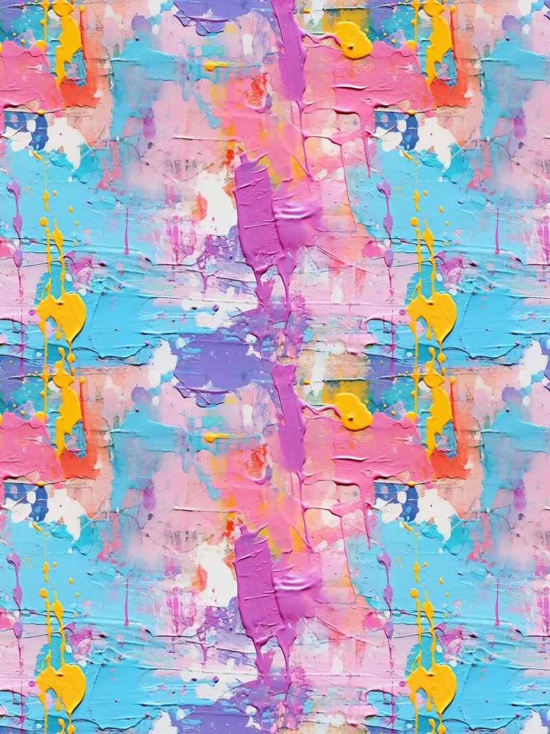 Paint Splatter Malerei Pinselstriche 10a Poster von Yaso Design Paint