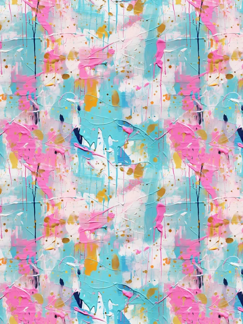 Paint Splatter Malerei Pinselstriche 12a Poster von Yaso Design Paint