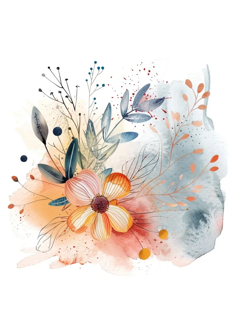 Boho Astratto 10a poster da Yaso Design Boho & Botanic