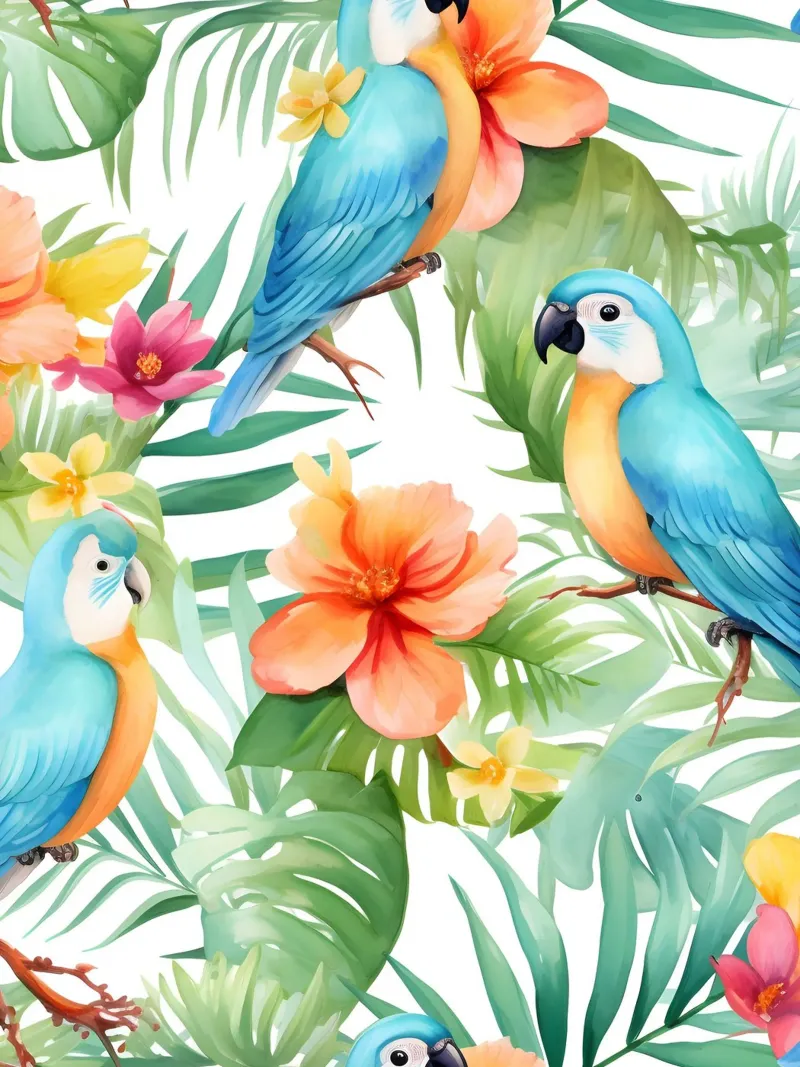 Modello tropicale 7 poster da Yaso Design Boho & Botanic