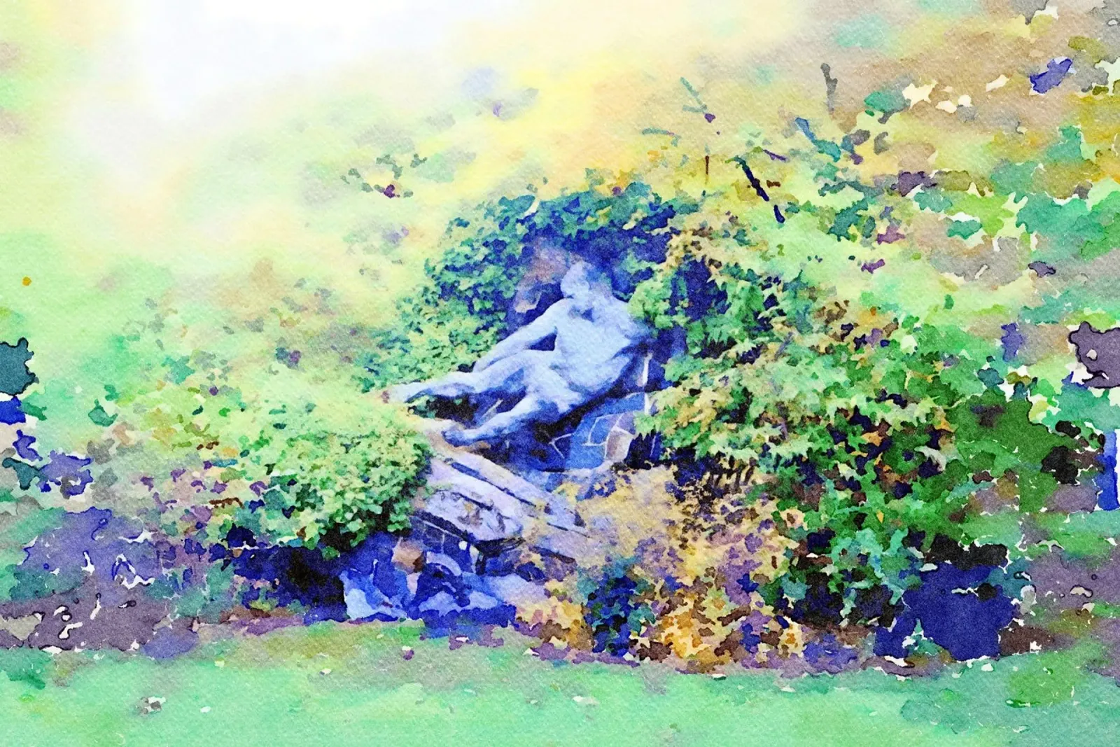 In Parijs canvas met Baklijst van Massimo Frascogna
