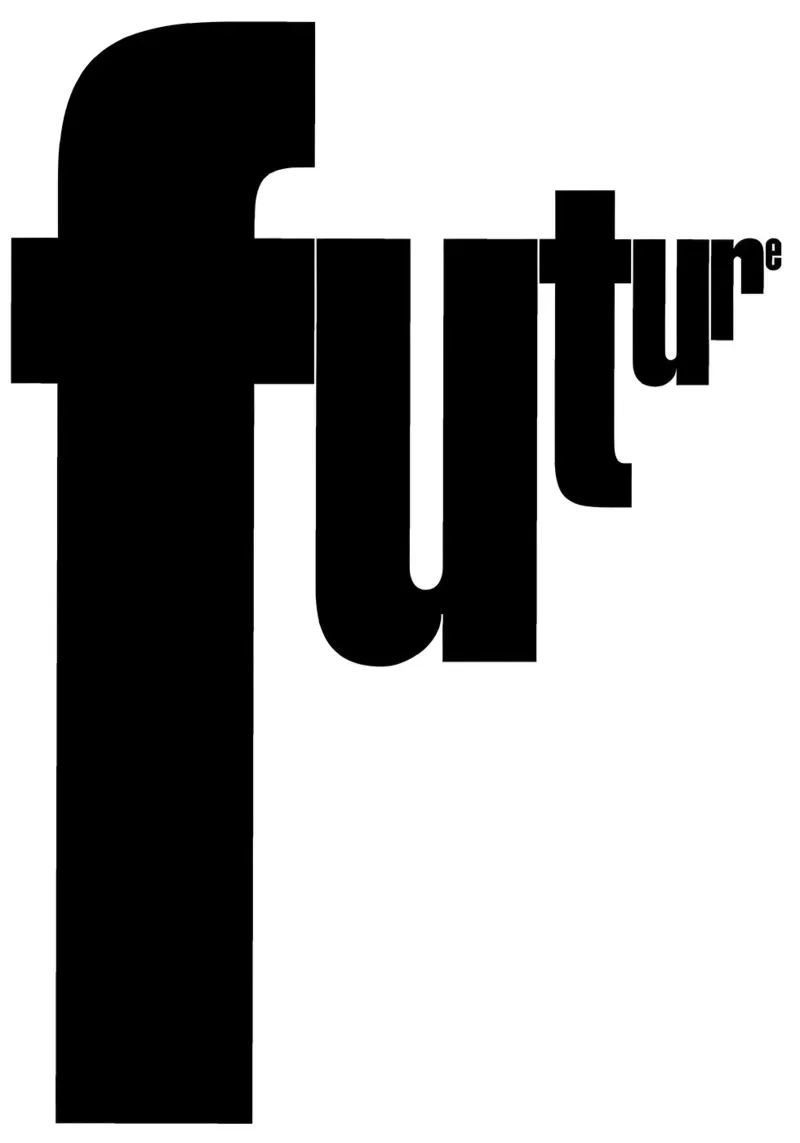 future poster con telaio in legno da Type & Tape