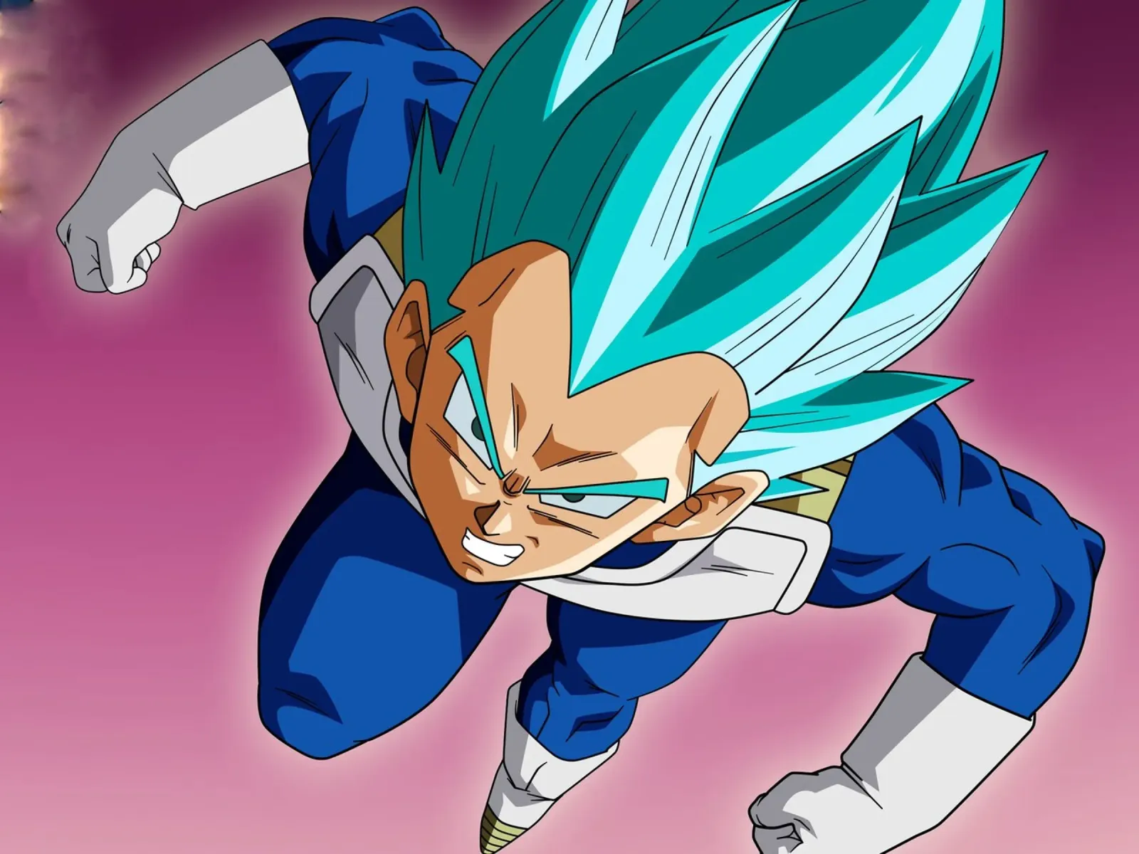 Vegeta super saiyan blue tela con Cornice a cassetta da Musadad Shop