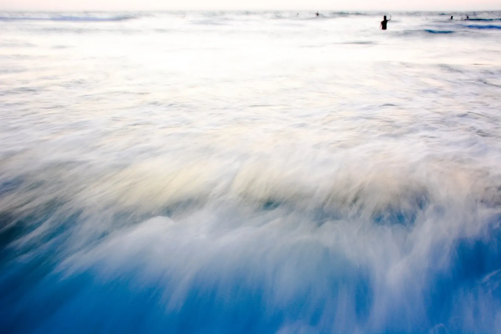 The Uniqueness of Waves XLIV canvas by Tal Paz-Fridman