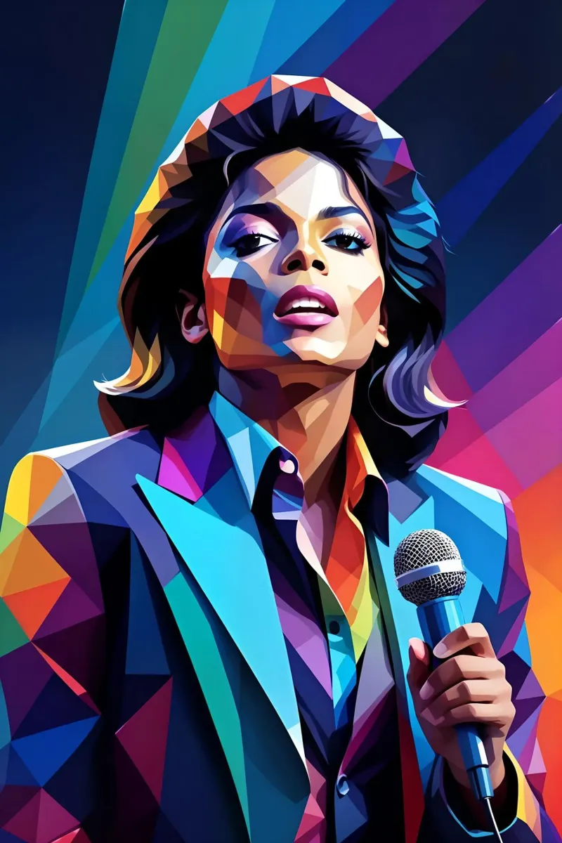 Michael Jackson wpap carta hahnemühle da BONANZA