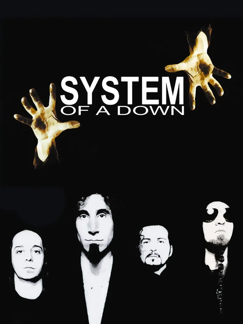 System Of A Down - Icone del suono e della furia pellicola backlit da AprilAdamantium