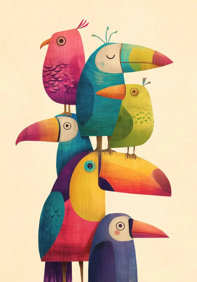 Birdie Stack poster da Kiara