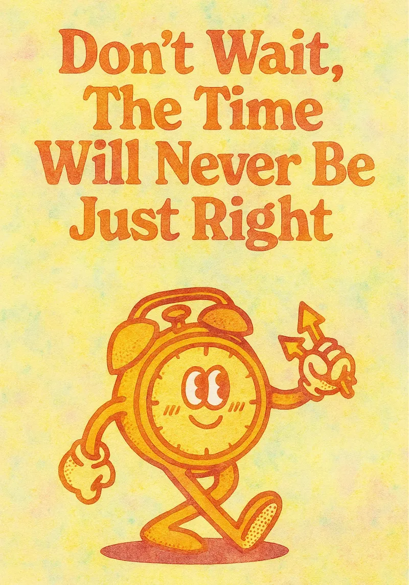 dont wait the time painting canvas with Floater frame by bonangroads