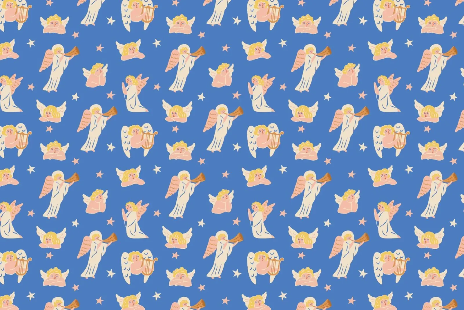 Christmas Pattern No 40 poster con telaio in plastica da treechild
