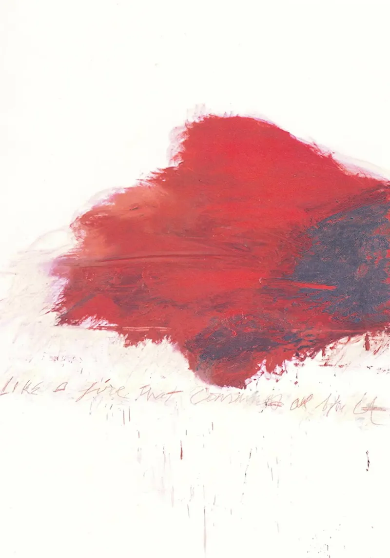 Cy Twombly Cinquanta giorni a Iliam poster con telaio in alluminio da coley