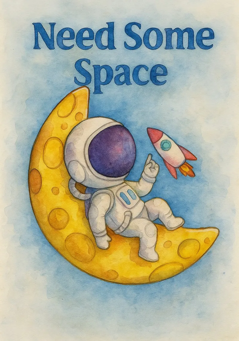 Besoin d'un peu d'espace pour peindre poster de bonangroads