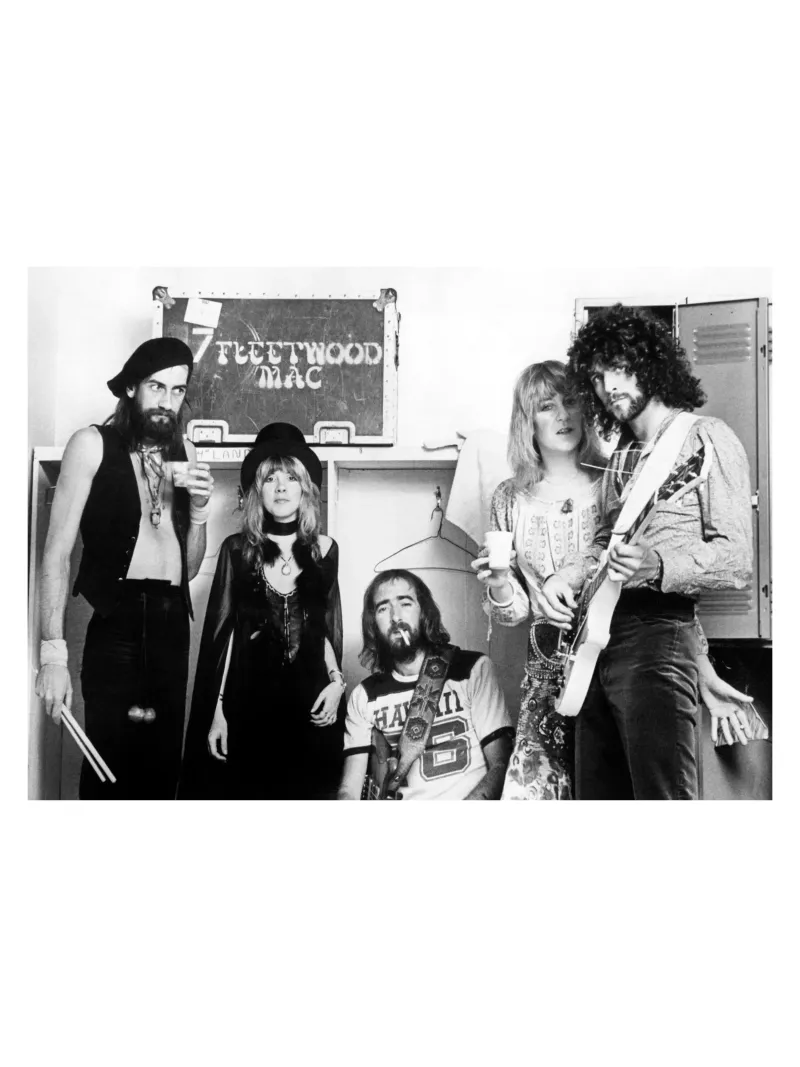 Ritratto d'epoca Fleetwood Mac poster da mbapesartur