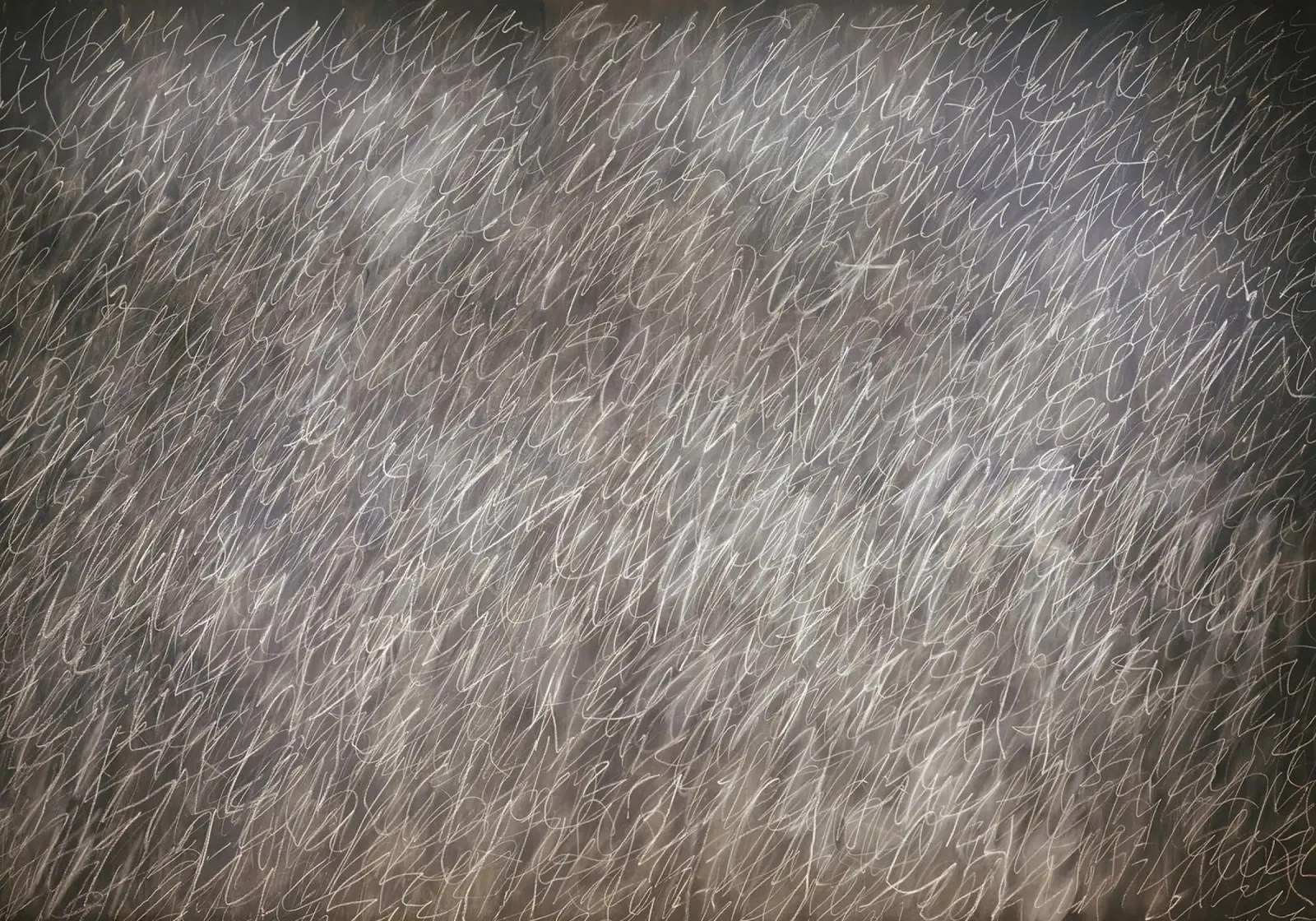 Cy Twombly Linea astratta poster con telaio in plastica da coley