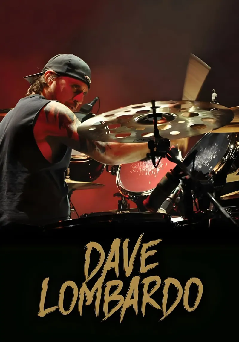 Dave Lombardo tela con Cornice a cassetta da Low poly art