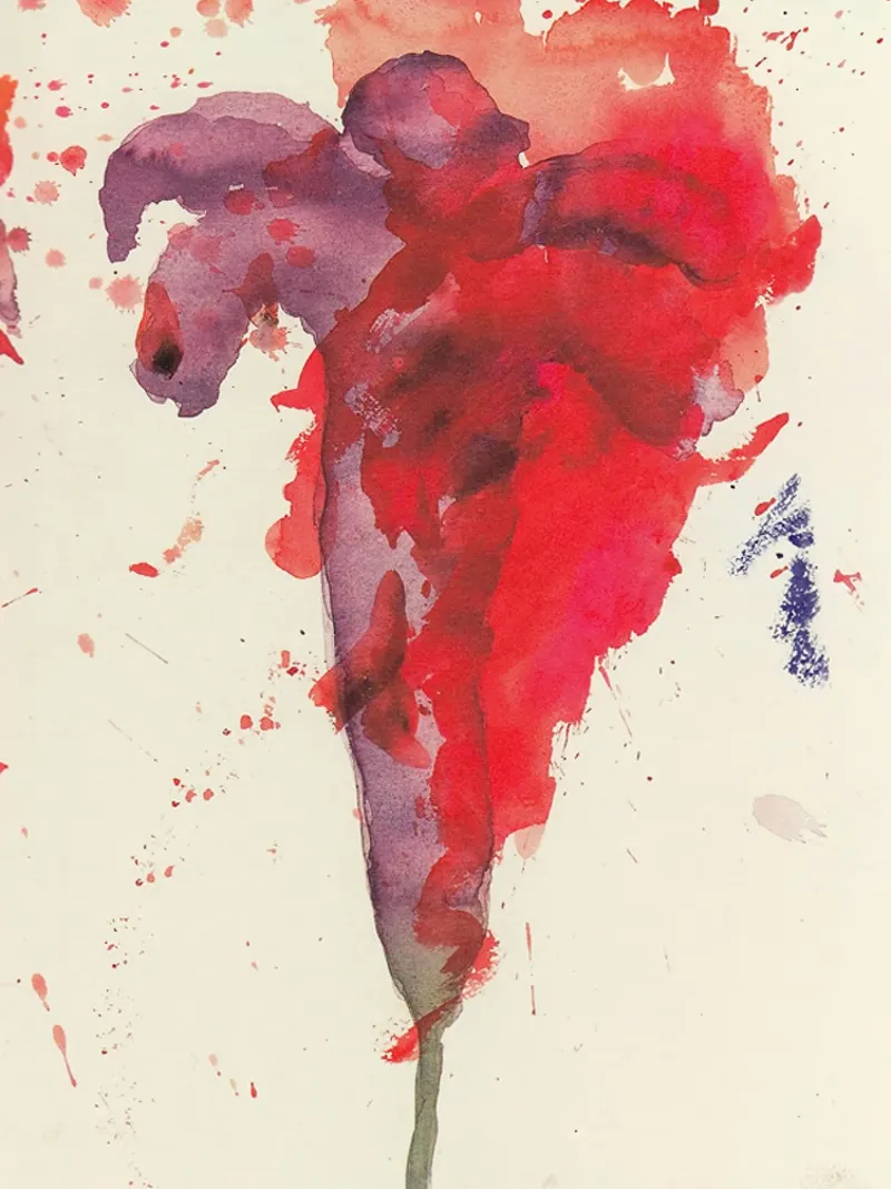 Paradiso di Cy Twombly poster con telaio in plastica da coley