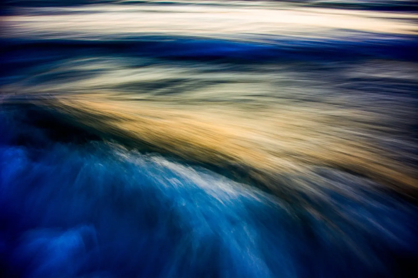 The Uniqueness of Waves VI canvas by Tal Paz-Fridman