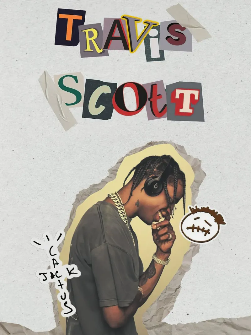 Travis Scott plexiglass da Musadad Shop