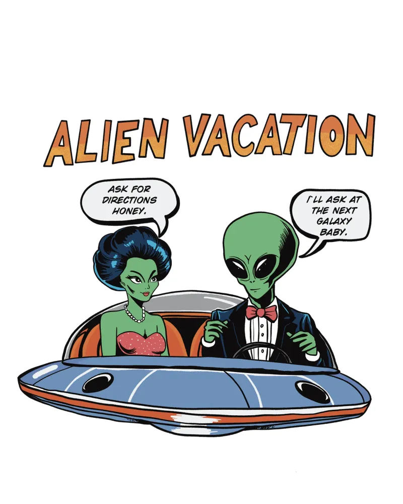 ALIEN VACATION pellicola backlit da edsonramosart