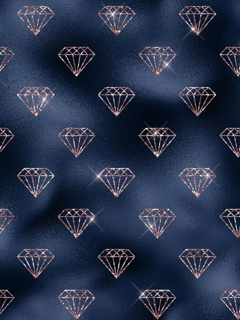 Blush & Navy 2 poster da Yaso Design & Art